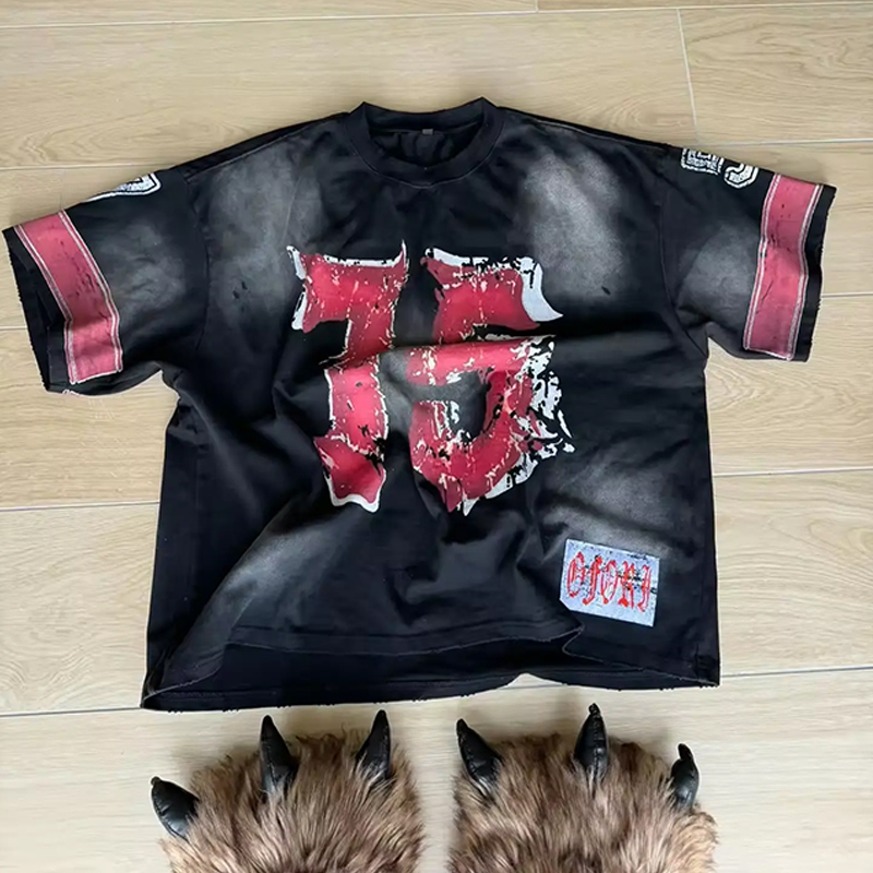 hongfeng’s mens vintage looking t shirts combine classic designs with modern comfort and durability.